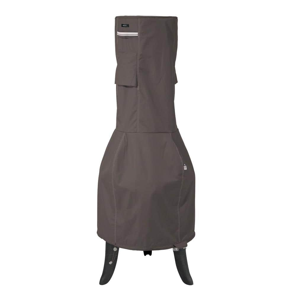 Classic Accessories Ravenna 38 in. L x 38 in. W x 53.5 in. H Outdoor Chiminea Cover 55-813-035101-EC