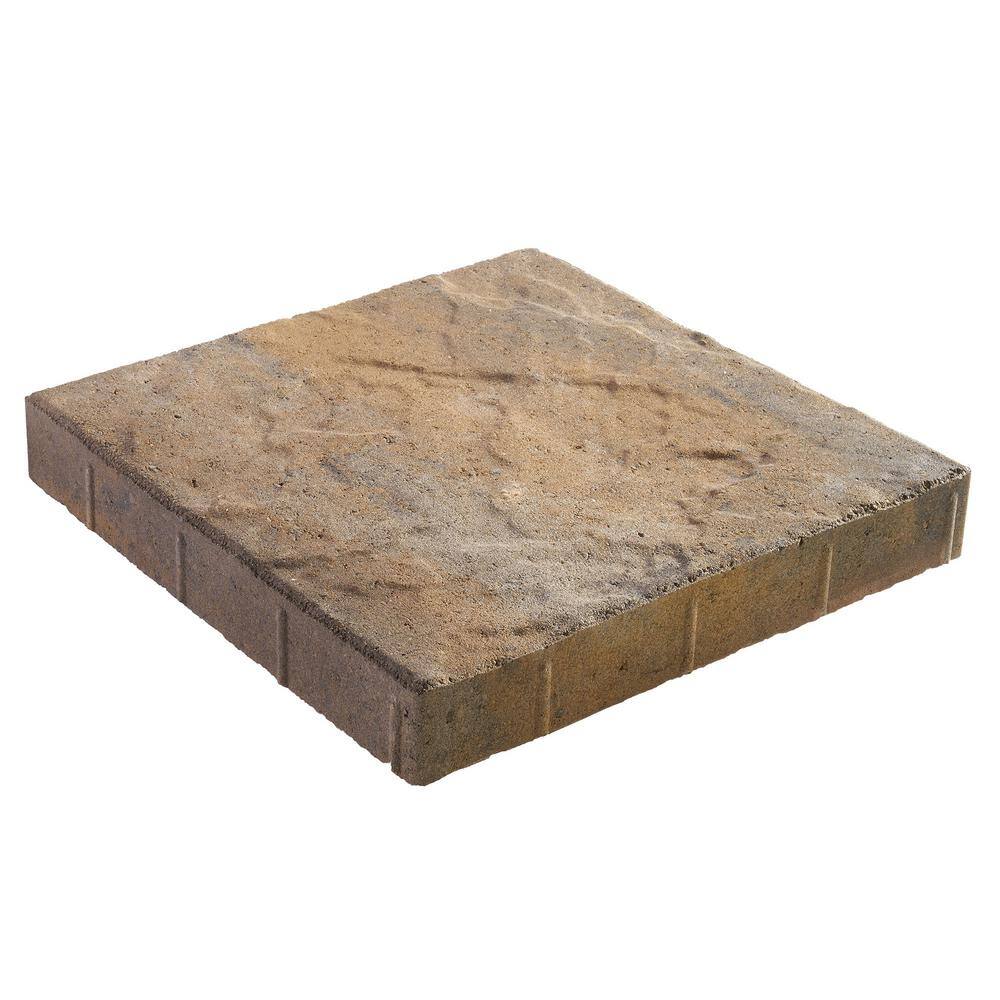 Pavestone Panorama Supra 3-pc 15.75 in. x 15.75 in. x 2.25 in. Eddington Concrete Paver (60 Pcs.  103 Sq. ft.  Pallet) 36878.EDD