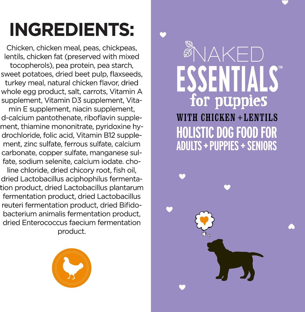 I and Love and You Naked Essentials Puppy Recipe Grain-Free Dry Puppy Food