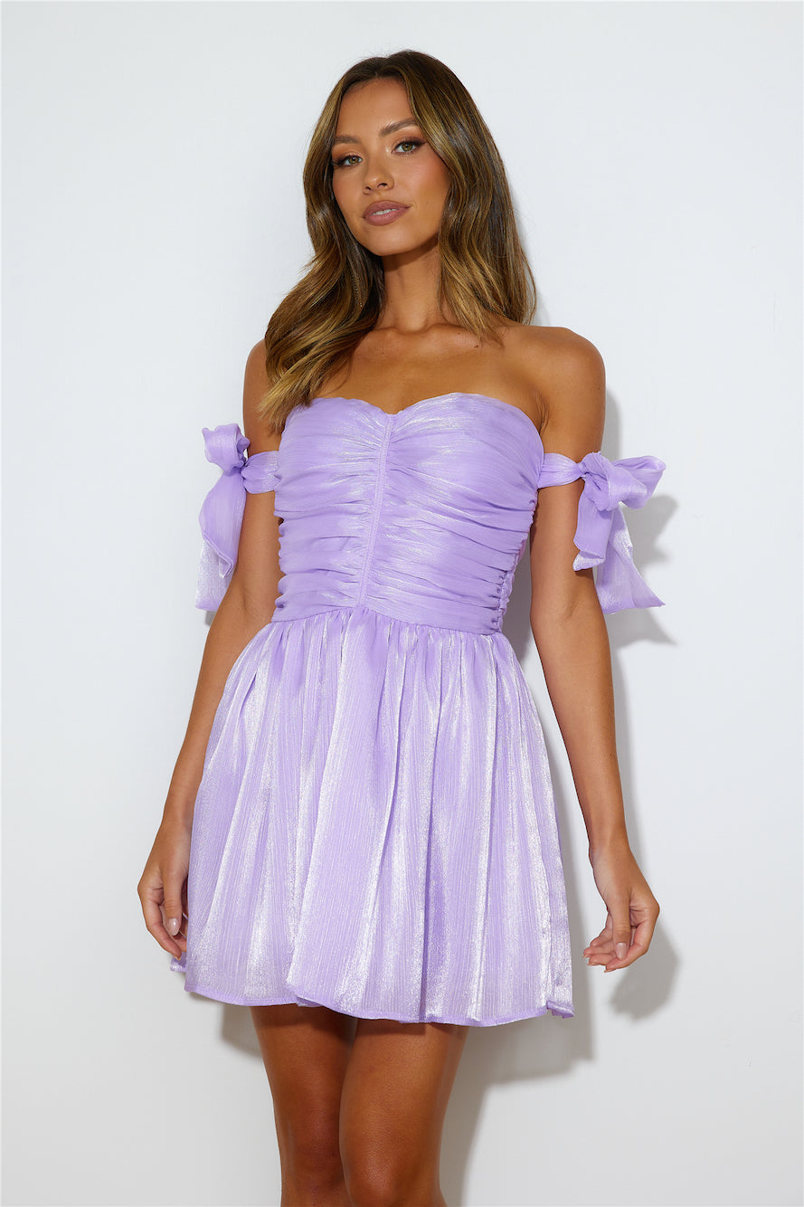 Lover To You Mini Dress Lilac