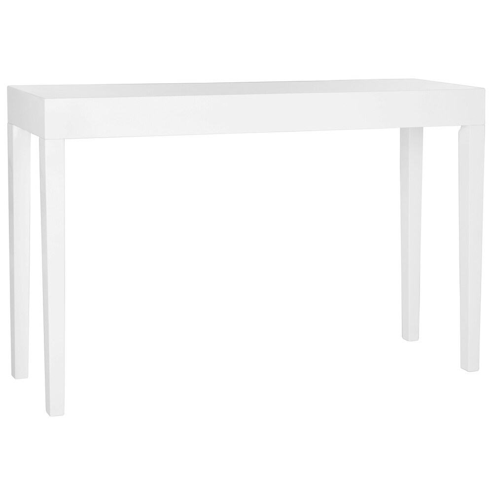 SAFAVIEH Kayson White Lacquer Console Table   51.2\