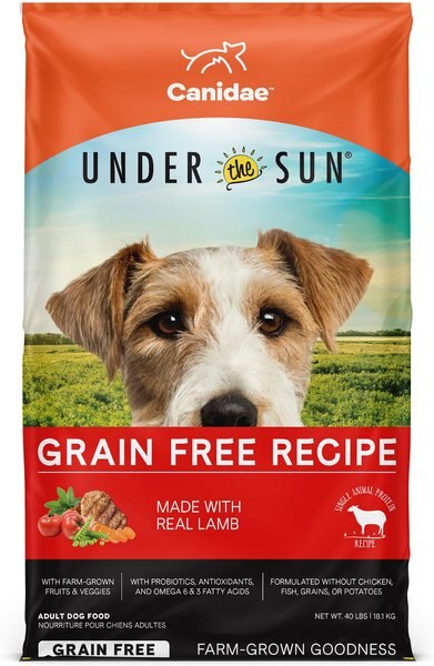 CANIDAE Under the Sun Grain-Free Lamb Recipe Adult Dry Dog Food