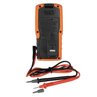 Klein Tools Slim Digital Multimeter TRMS Auto-Ranging 600-Volt Temp MM450