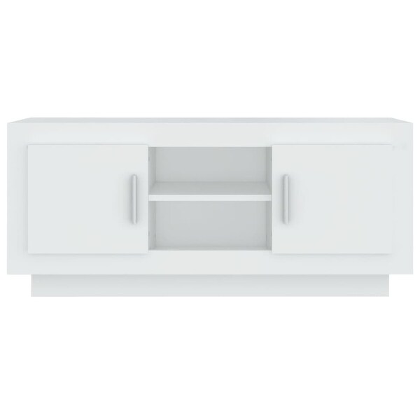 TV Cabinet White 40.2