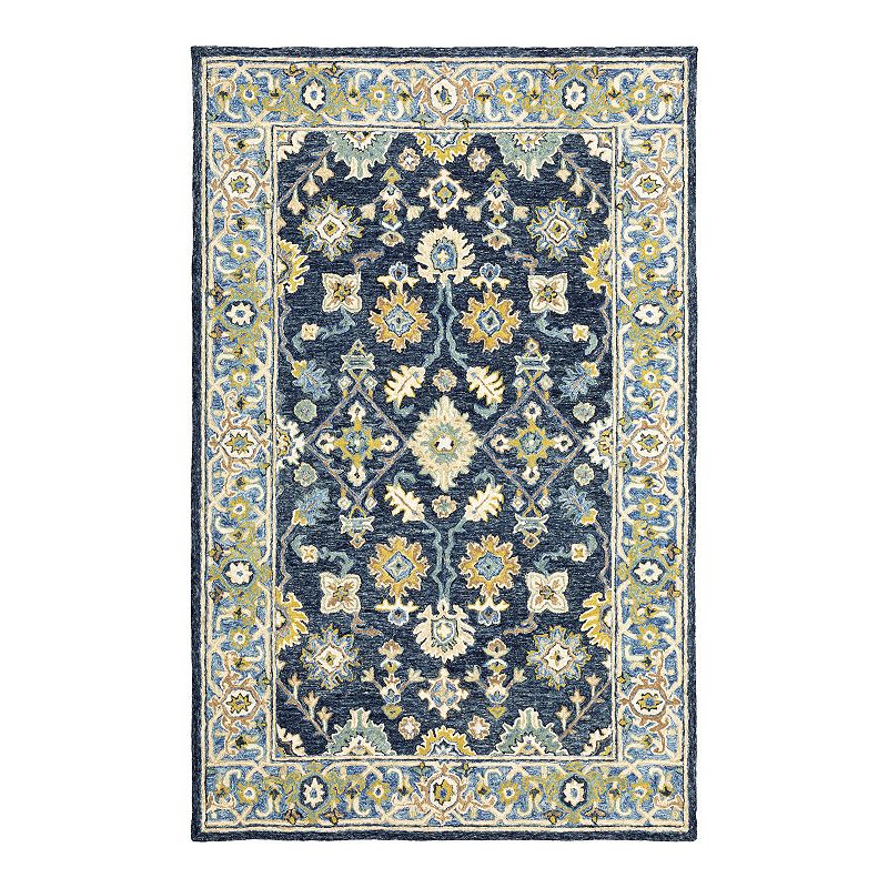 StyleHaven Andover Traditional Floral Handmade Wool Area Rug