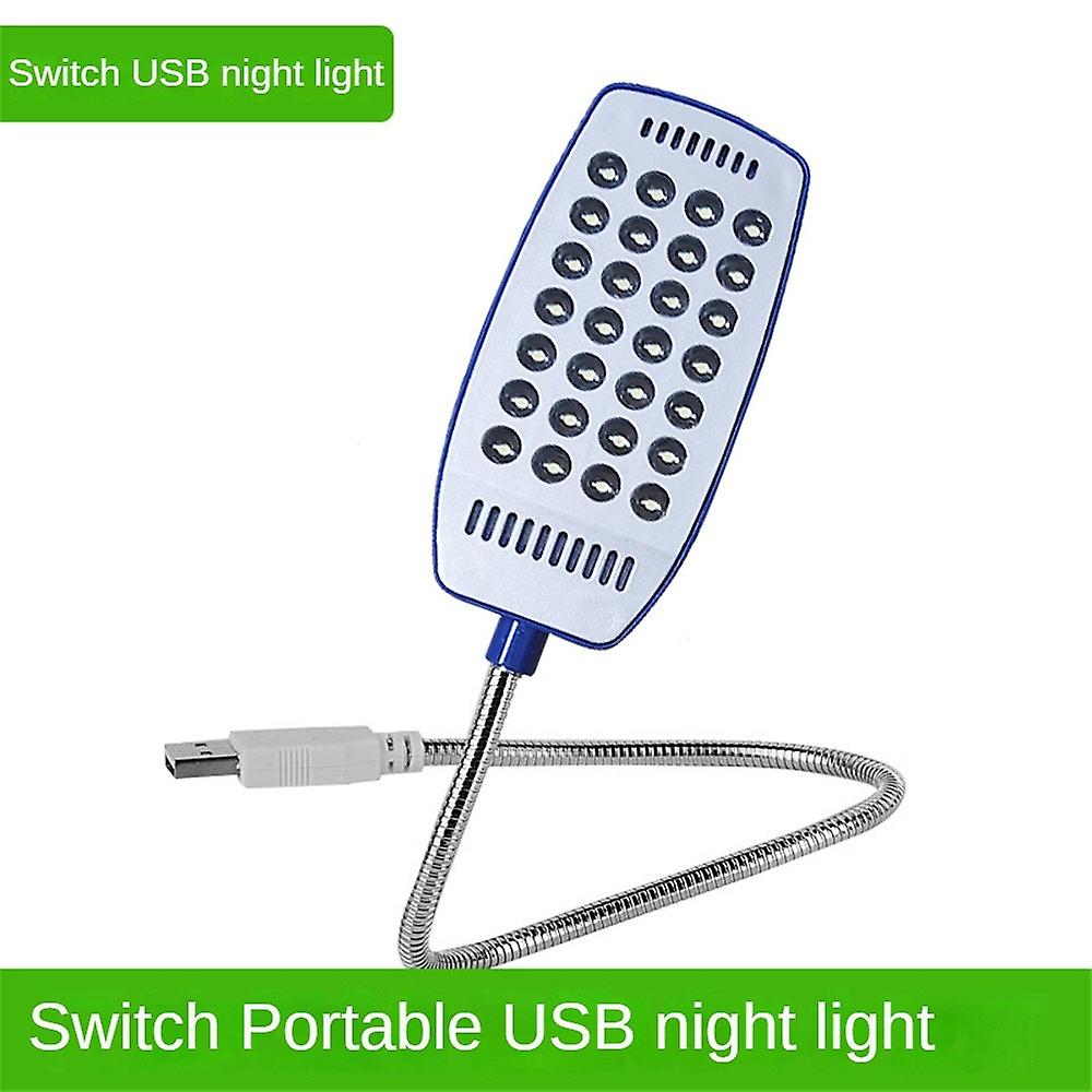 Reading Light Bright Night Light 28 Led Portable Usb Book Lighting Nightlight Dormitory