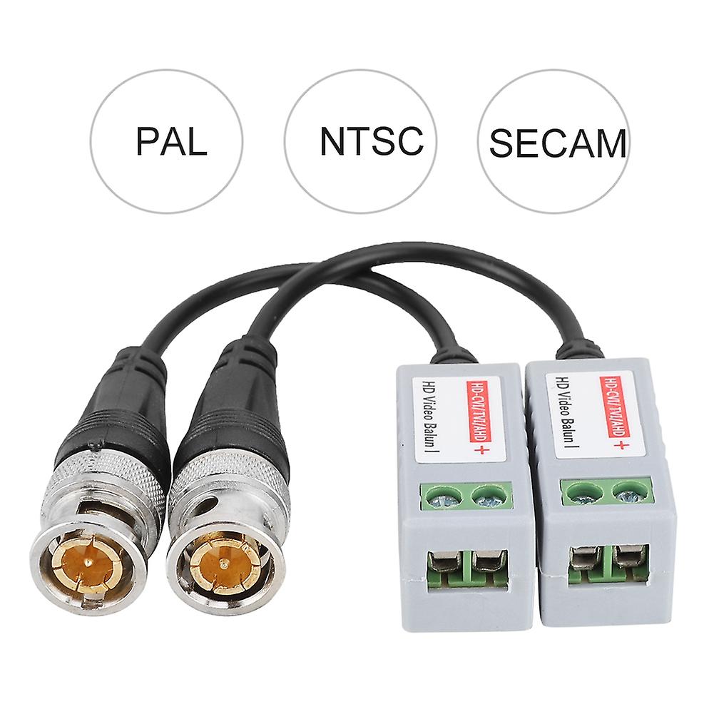 Hd 1080p Passive Video Balun Twisted Pair Transmitter Connecter For Cvi/tvi