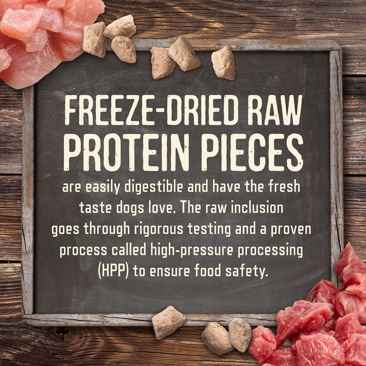 Merrick Backcountry Freeze-Dried Raw Real Beef Recipe Grain-Free Freeze-Dried Dog Food