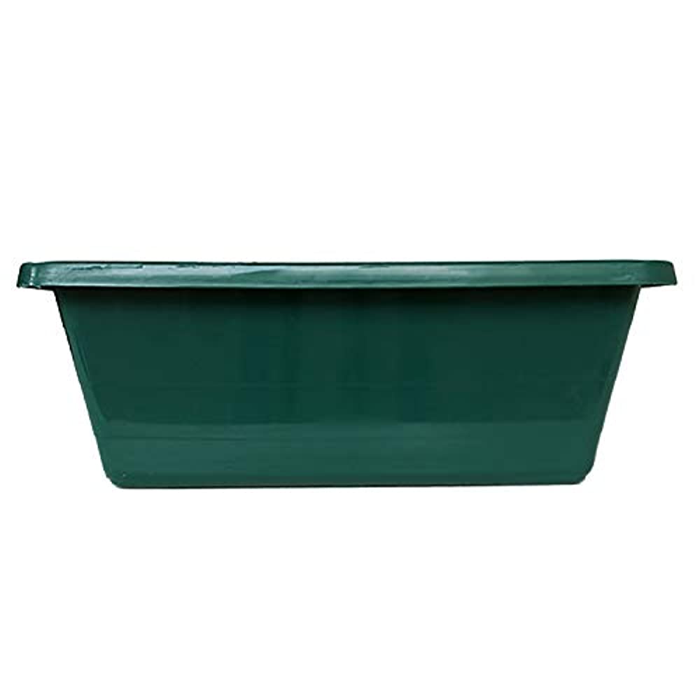 Tierra Garden GP104 2-in-1 Galvanized Woven Wire Garden Sieve, Soil Sifting Pan