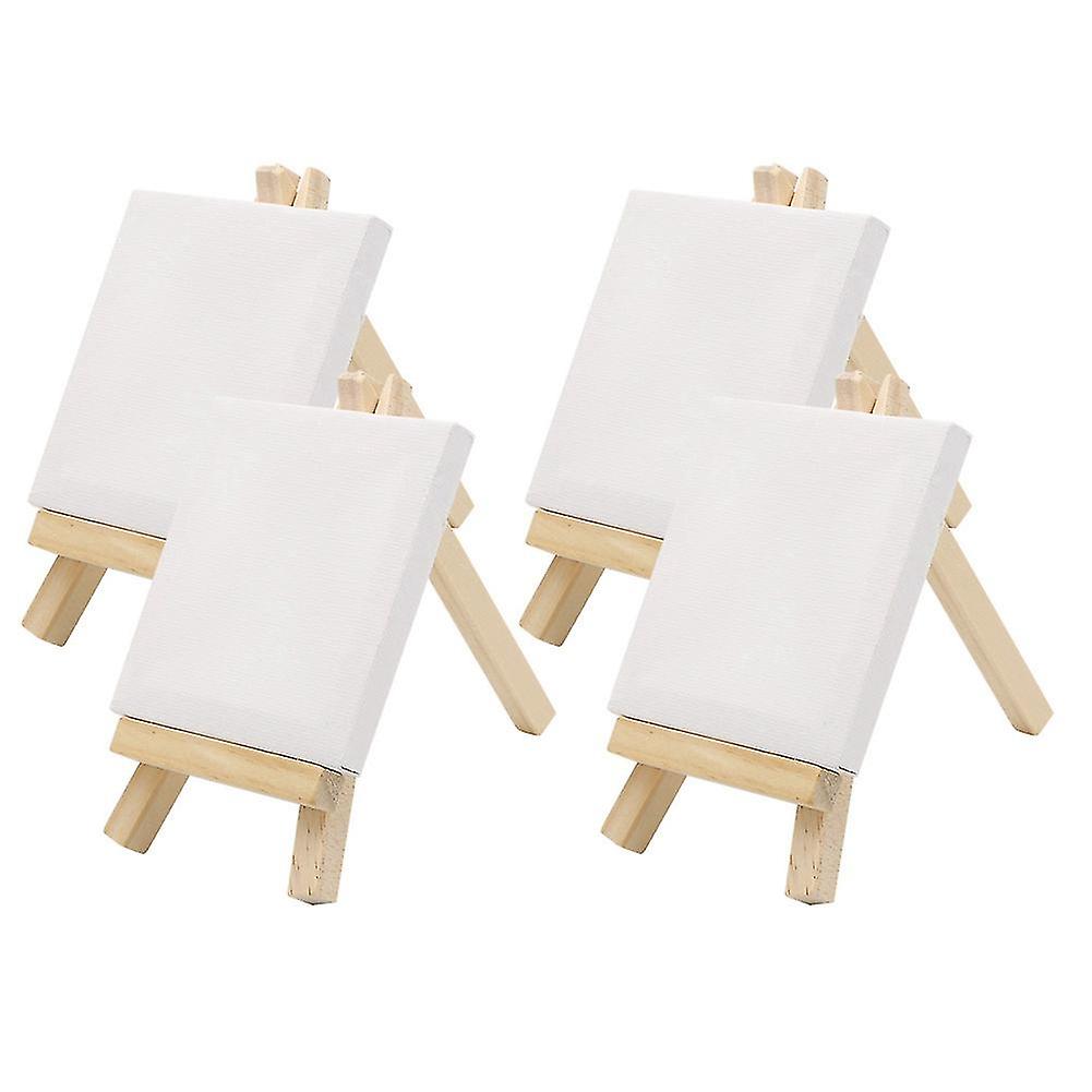 Mini Canvas Wood Easel Set for Art Painting Drawing Craft Wedding Home Decoration