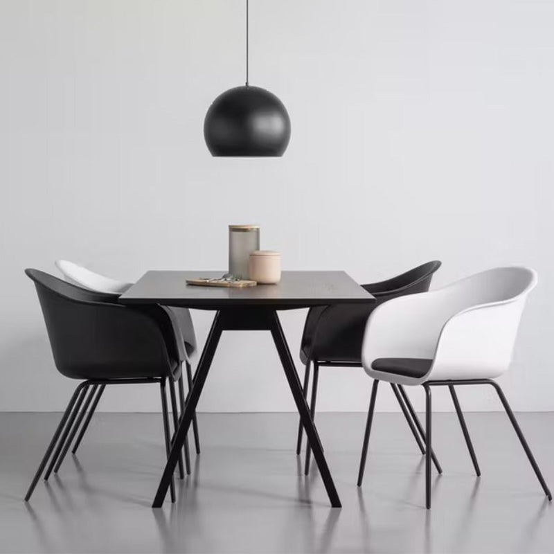 VARDEN Dining Table - 170cm - Black Ash