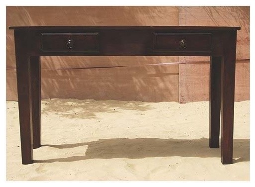 Wood Storage Drawers Console Hall Entry Way Foyer Table   Transitional   Console Tables   by Sierra Living Concepts Inc  Houzz