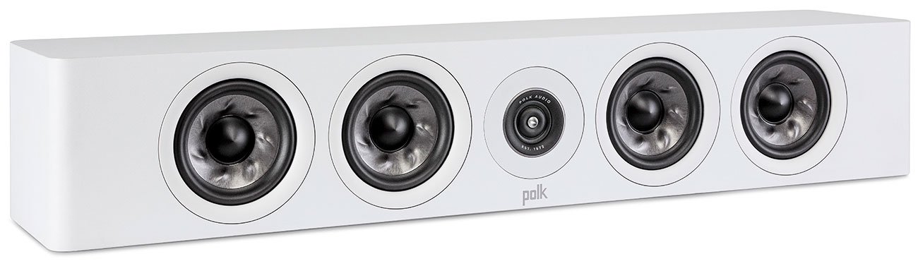 Polk Audio Reserve R350 White Slim Center Channel Speaker (L/C/R)