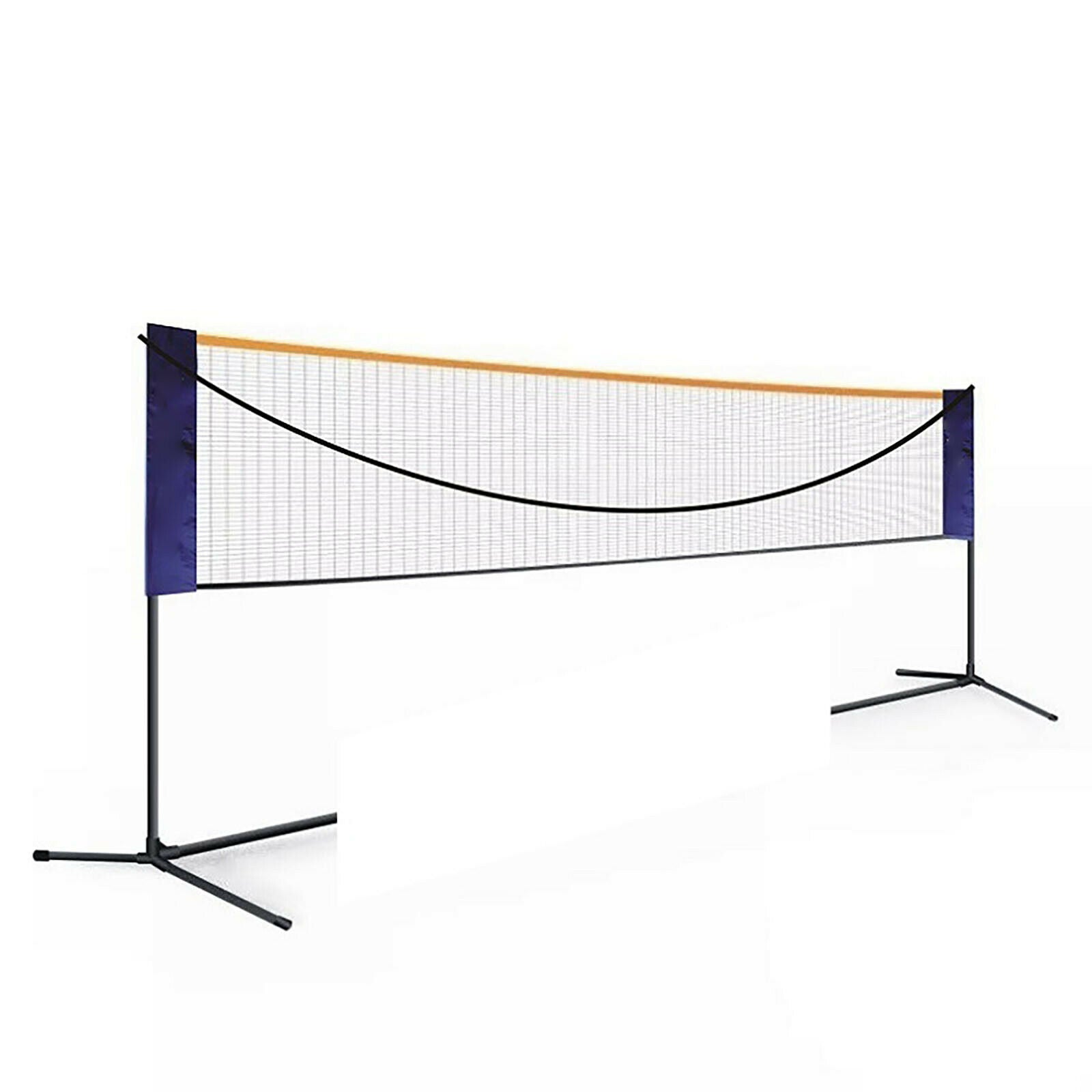 OUKANING Portable 20ft Badminton Net Set Tennis Volleyball Net Adjustable Height & Width