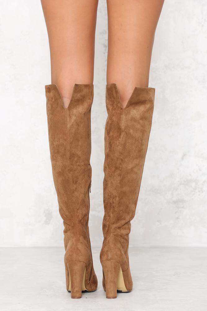 LIPSTIK Sweep Boot Tan