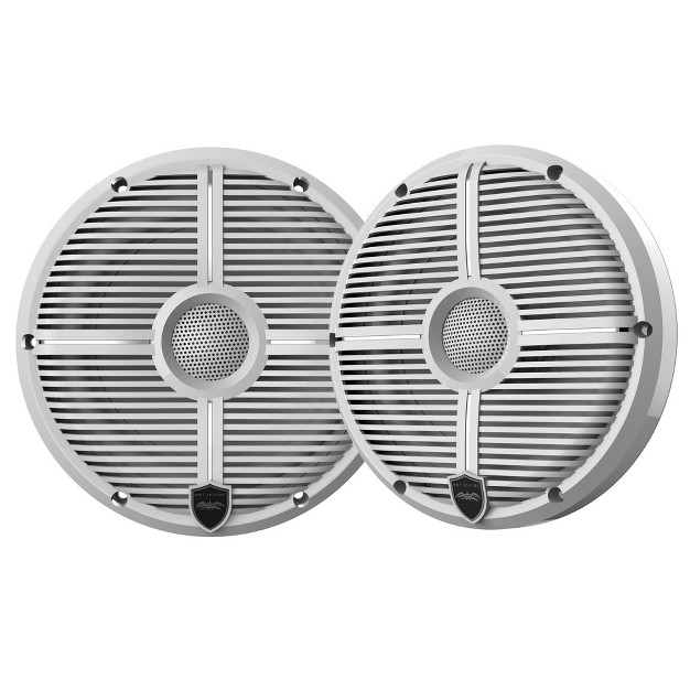 60 watt Rms Coaxial Speakers With White Xw Grilles pair