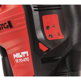 Hilti 120-Volt SDS-MAX TE 70-ATC-AVR Corded Rotary Hammer Drill Kit with Pointed Chisel and TE-YX SDS-MAX Style Drill Bit 3514171