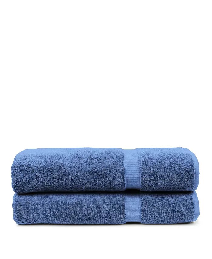 BC Bare Cotton Luxury Hotel Spa Towel Turkish Bath Sheets Set of 2