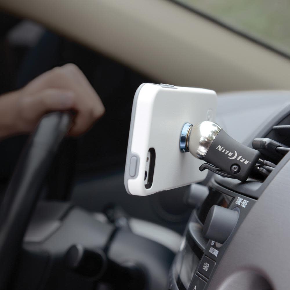 NITE IZE Steelie Stainless Steel Car Vent Mount for Universal Cell Phones ; STVK-11-R8