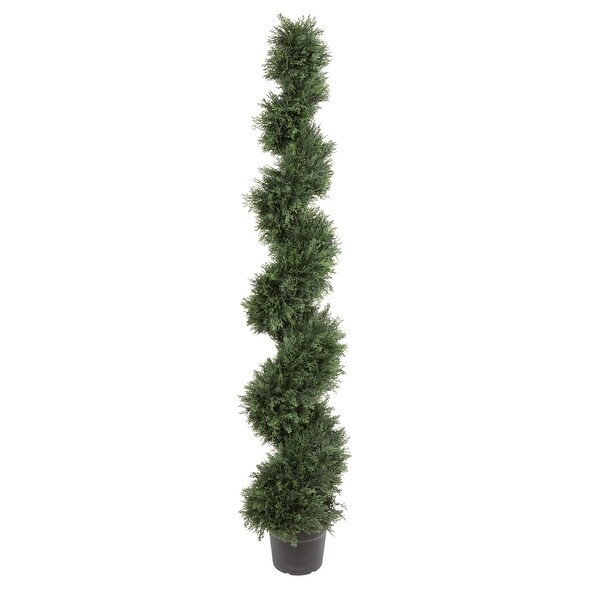 Vickerman 6' Green Cedar Everyday Topiary