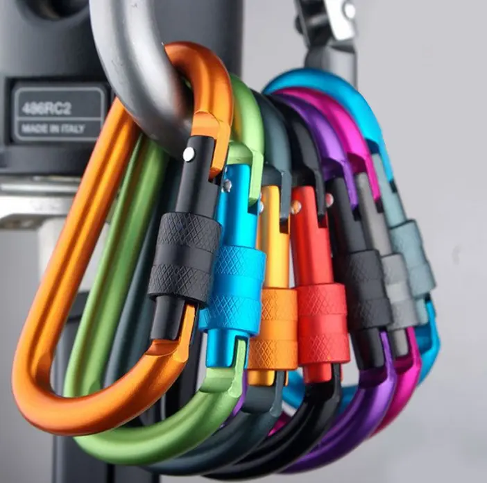 Aluminium Carabiner Camping Hiking Hook Keychain / Outdoor Camping Hiking Carabiner