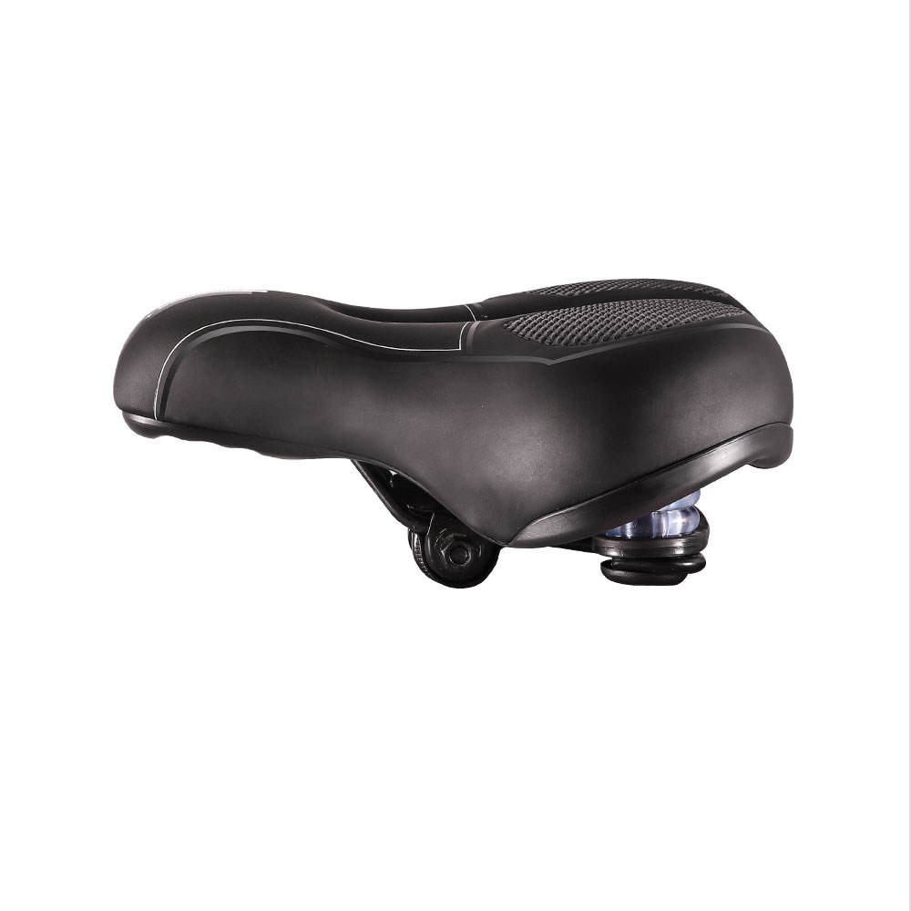 Bike Saddle Seat Comfortable Saddle Waterproof Bicycle Cushion Seat with PU leather