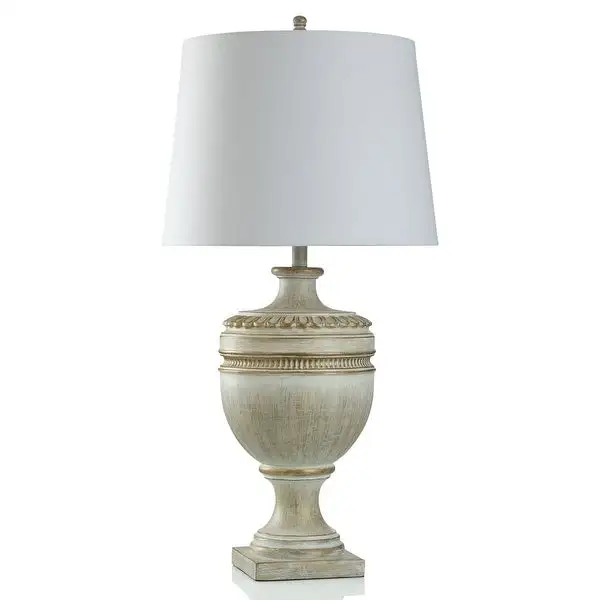 Malta Cream Table Lamp - Classic Brushed Gold And Cream