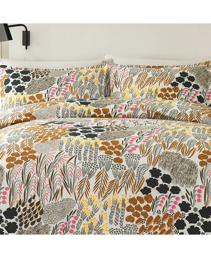 Marimekko Pieni Letto Cotton 3-Pc. Full Queen Duvet Cover Set