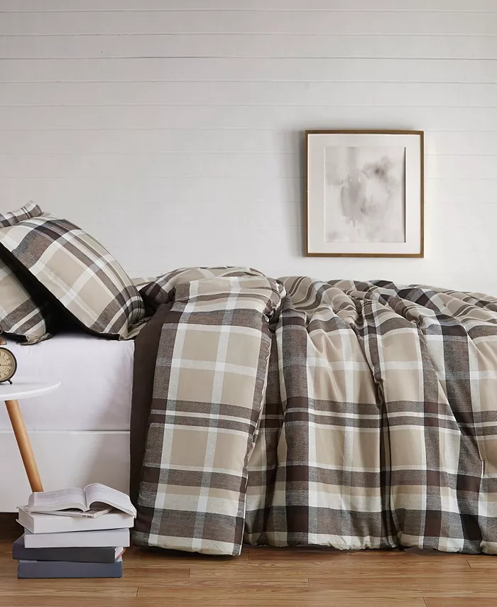 Truly Soft Paulette Plaid Twin XL Duvet Set