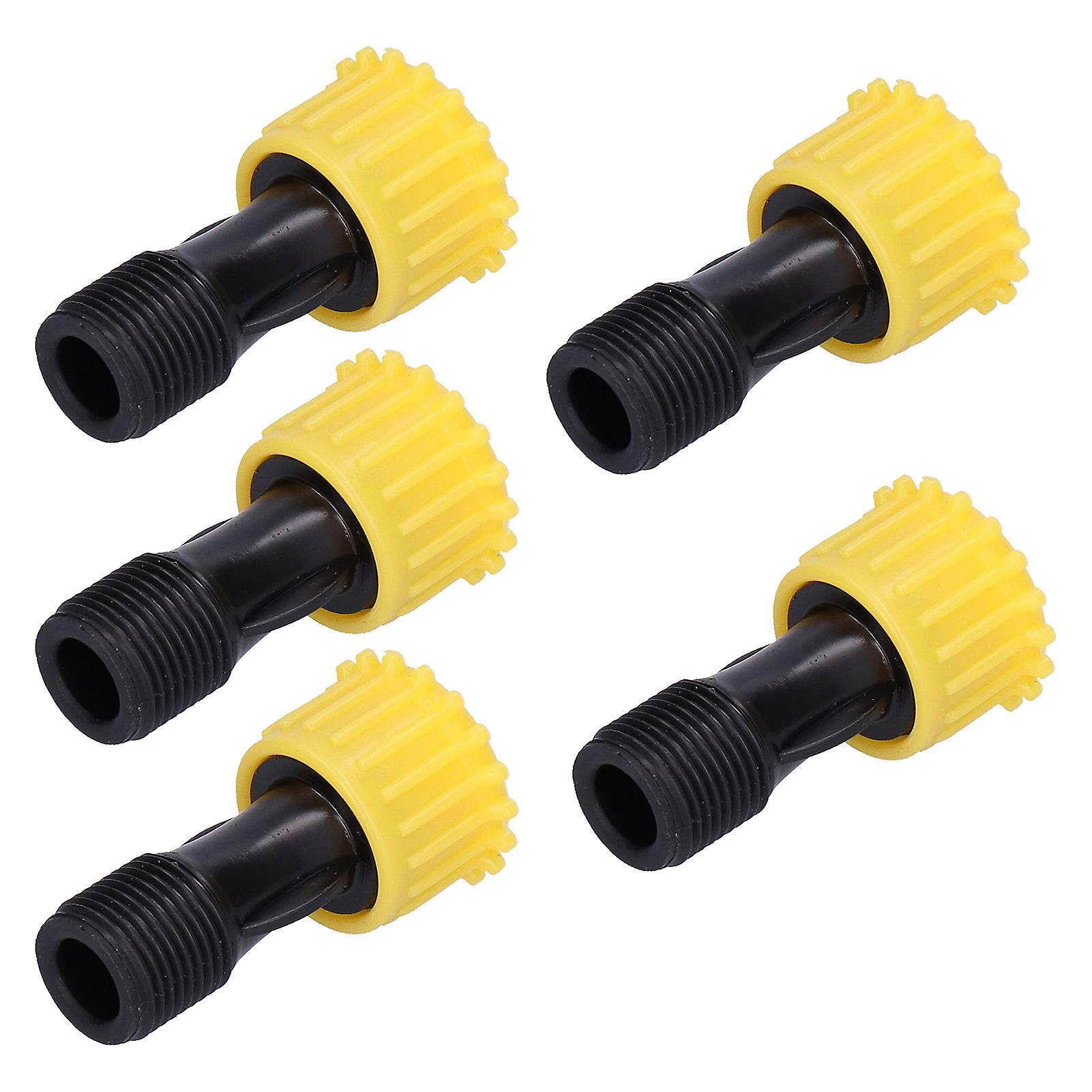 5Pcs G3/8 Male Thread Spray Nozzle 4 Hole Straight Spray Nozzle Electric Sprayer Accessories