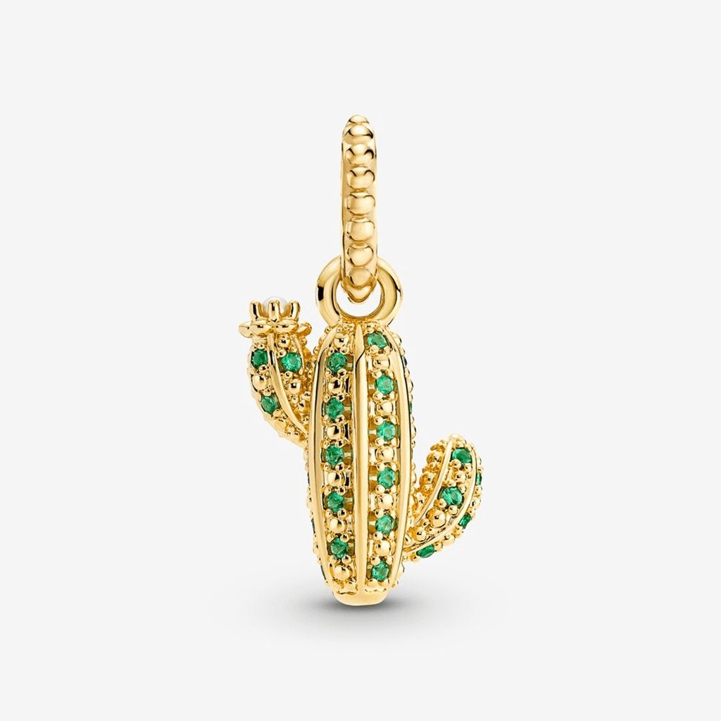 PANDORA  Sparkling Desert Cactus Pendant