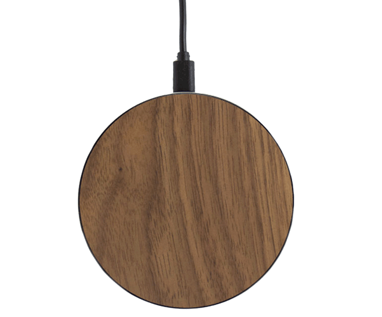 Walnut Wood Qi Charger