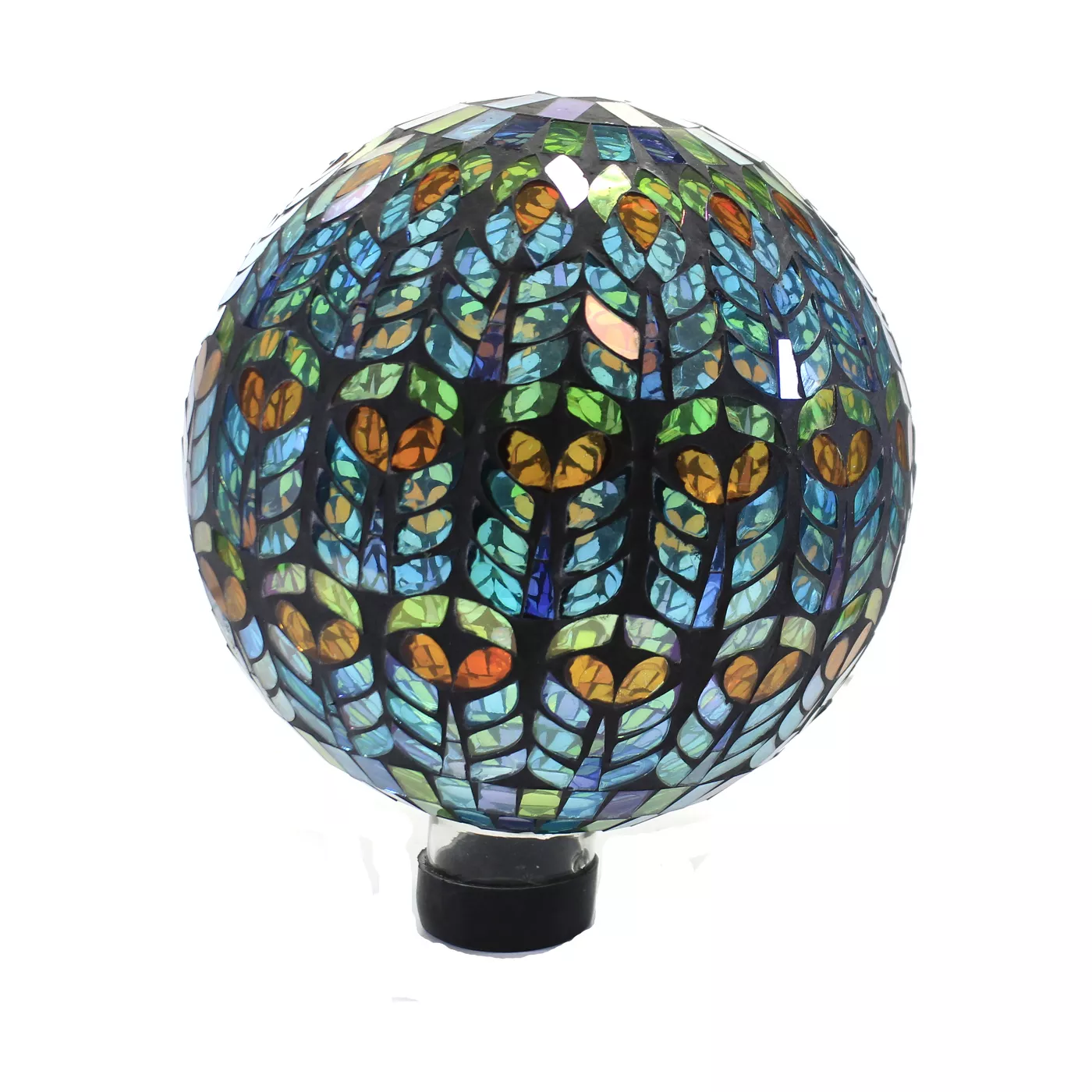 Echo Valley (#8269) Mediterrano Mosaic Globe Gazing Ball Yard Decor， 10