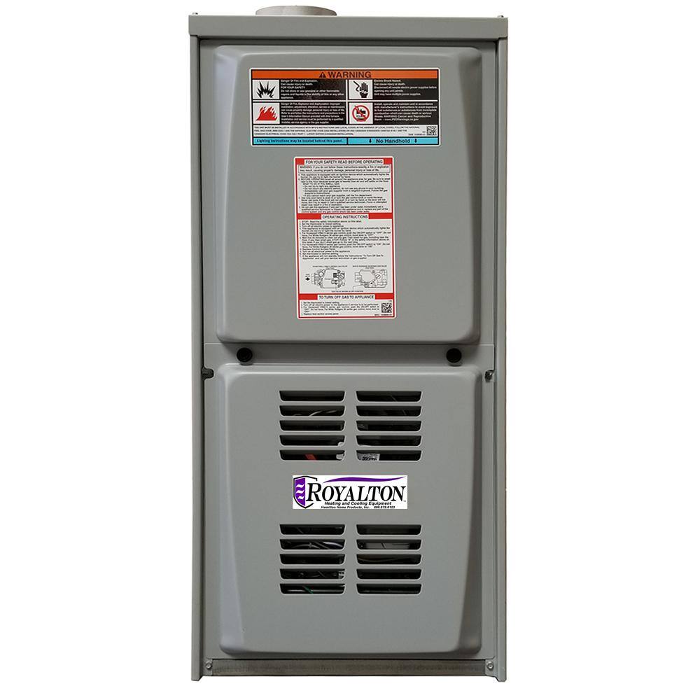 ROYALTON 44000 BTU 96% 2-Stage Variable Speed Upflow and Horizontal Gas Furnace 96G2UH045BV12