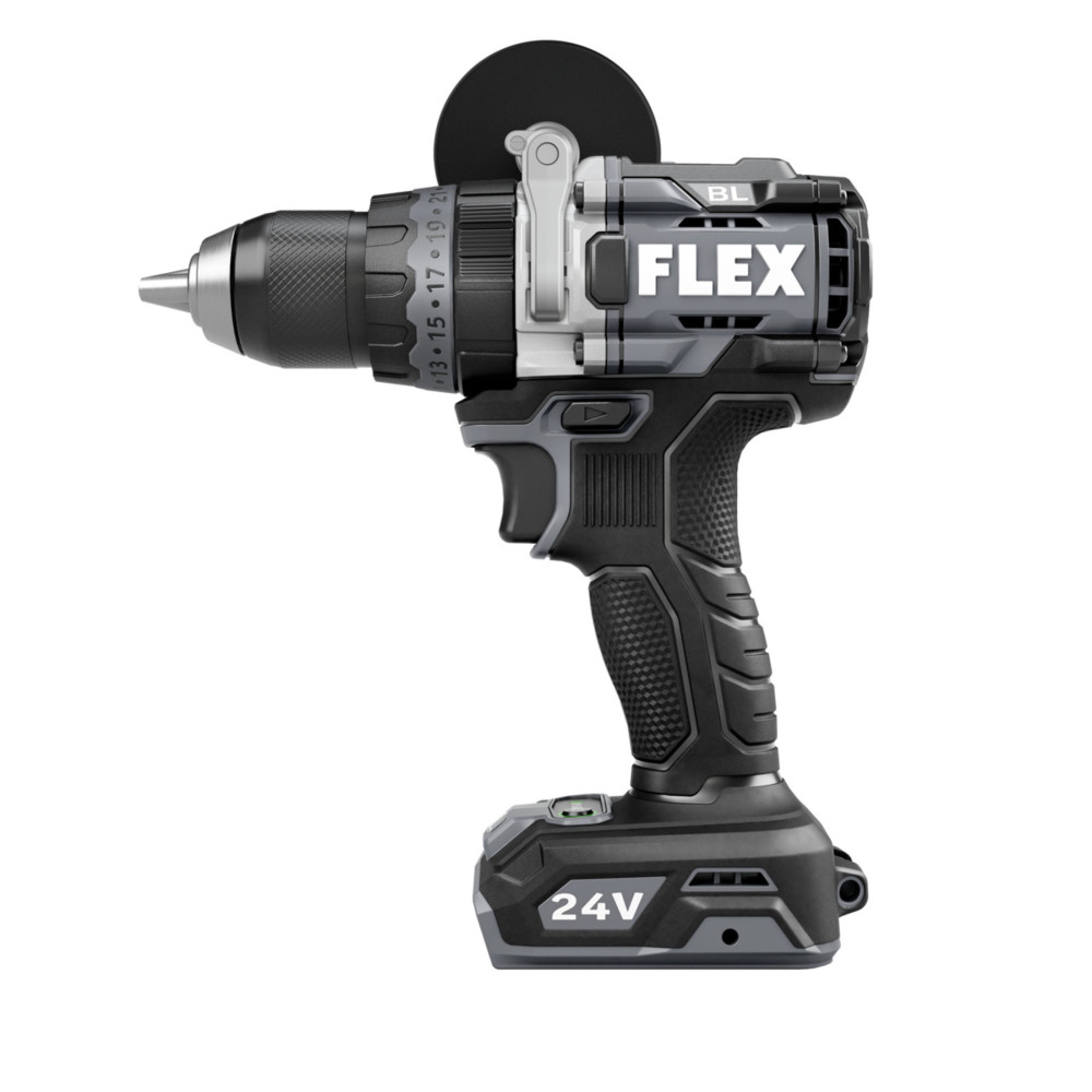 FLEX 24V 1/2 2 Speed Hammer Drill With Turbo Mode Bare Tool