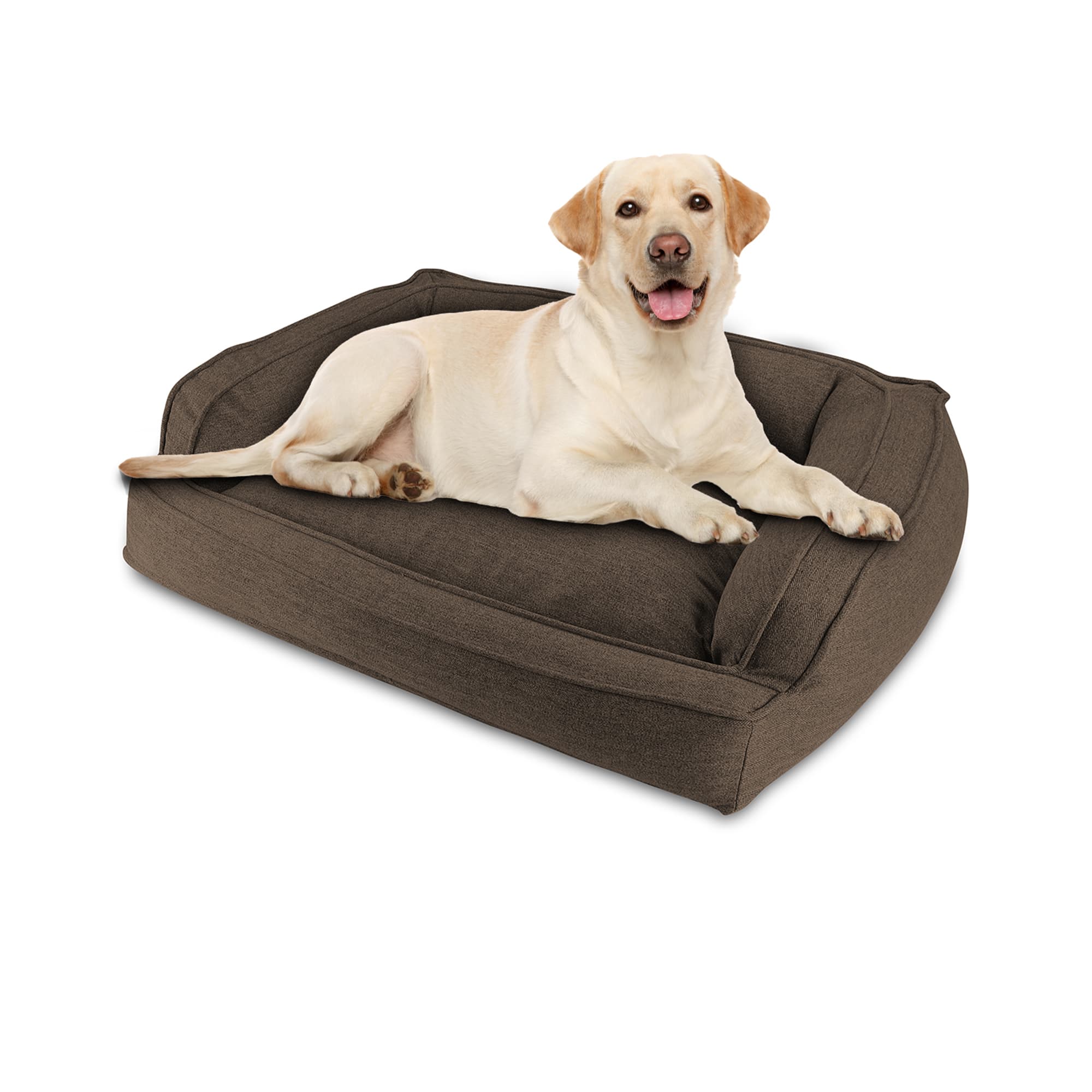 Canine Creations Brown Sofa Dog Bed， 41