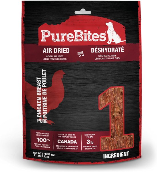 PureBites Chicken Jerky Gently Dried Dog Treats