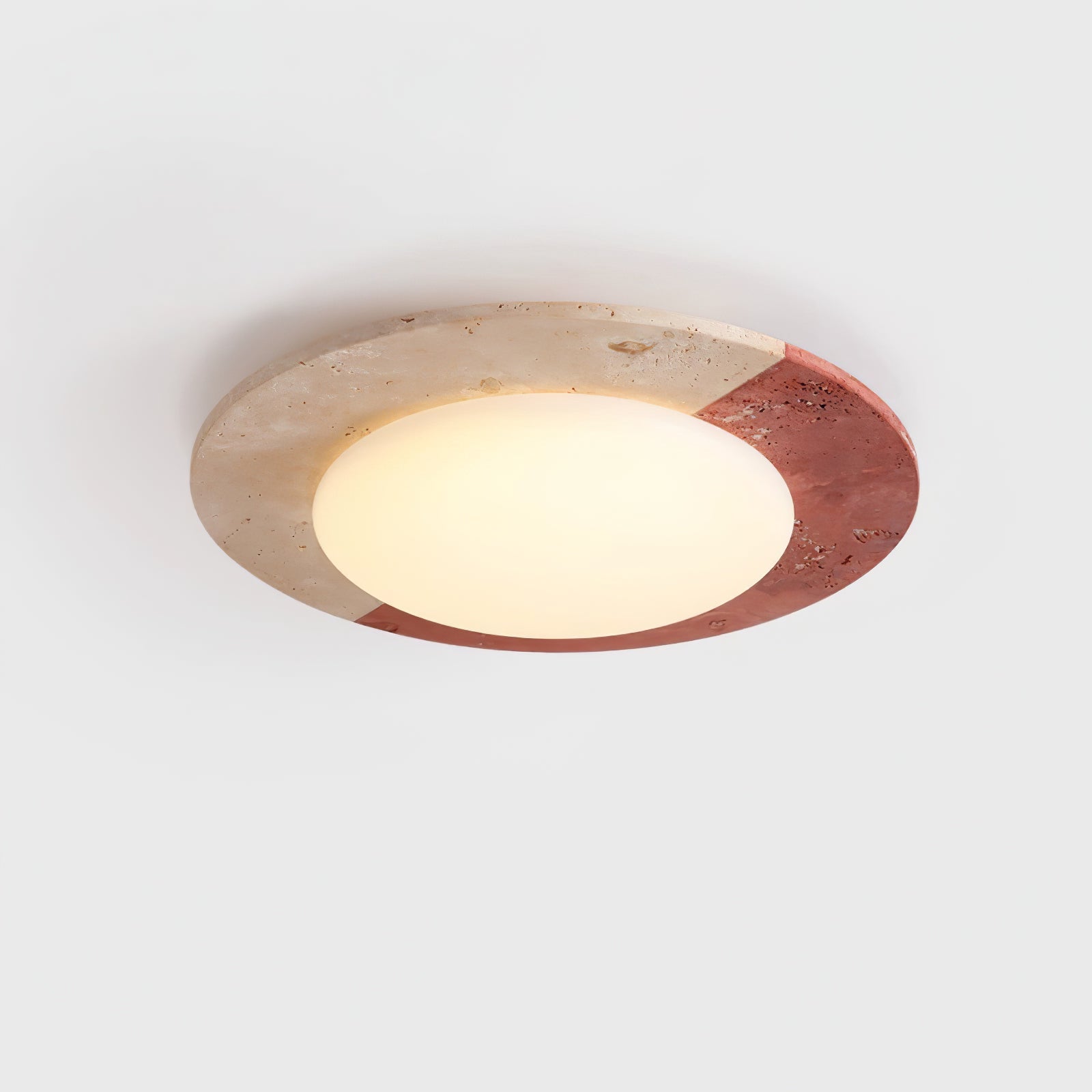 Celestial Travertine Ceiling Lamp