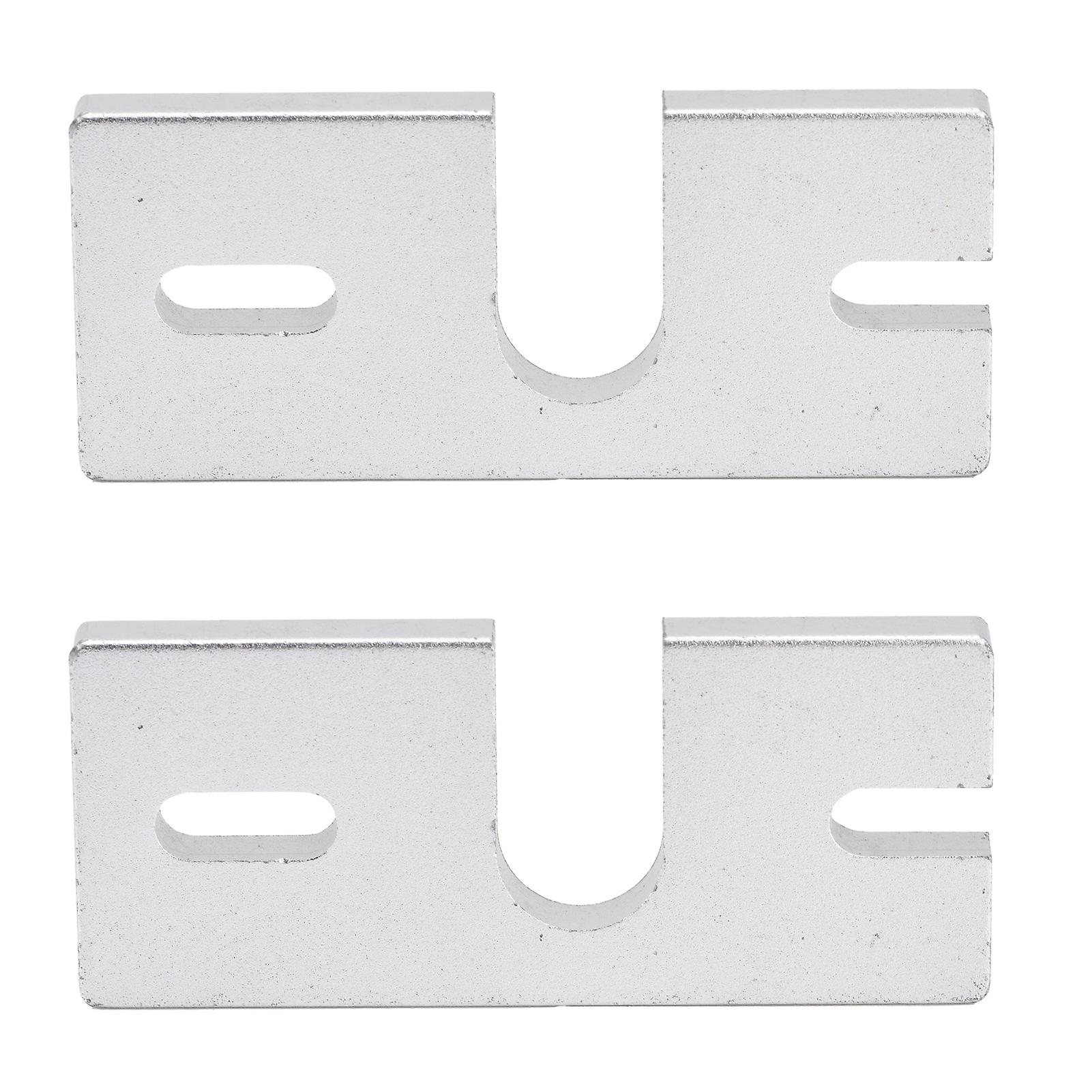 2pcs Hot End Fixed Plate Mount Aluminium Alloy Rectangular For Reprap V6 3d Printer