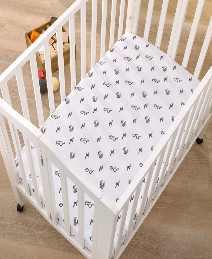 Warner Brothers Harry Potter Nursery Fitted Mini Crib Sheet