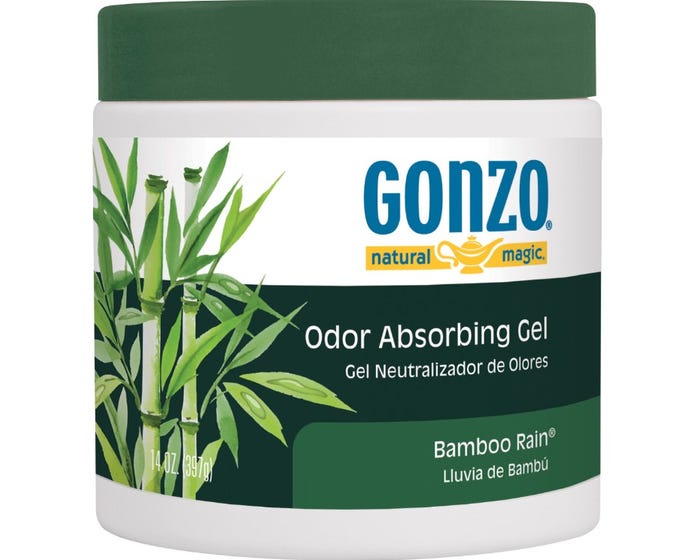 Gonzo Odor Absorbing Gel Bamboo Rain 14oz. 4121D