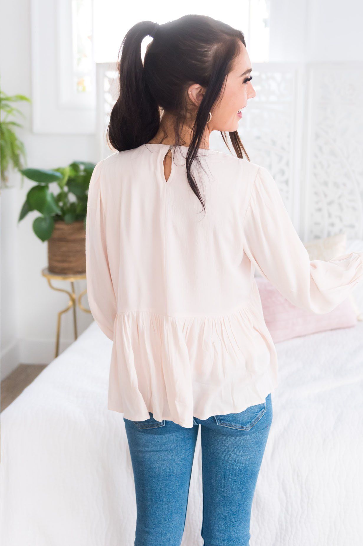 Spring Has Sprung Modest Blouse