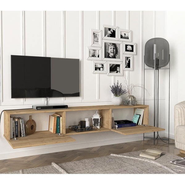 Hilly Wall - Mounted Modern Floating 71