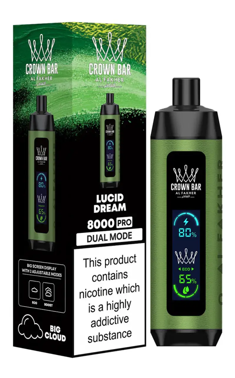 Al Fakher Crown Bar Pro 8000 Disposable