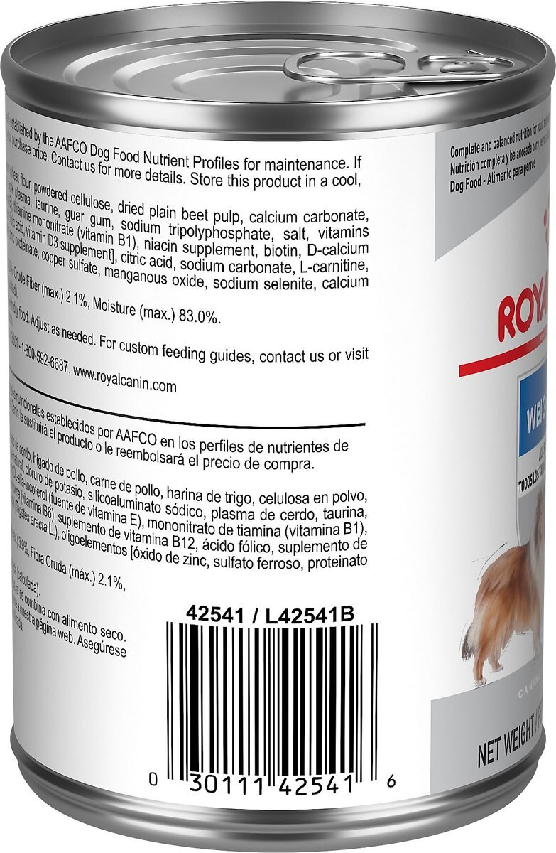 Royal Canin Canine Care Nutrition Weight Care Loaf in Sauce Canned Dog Food