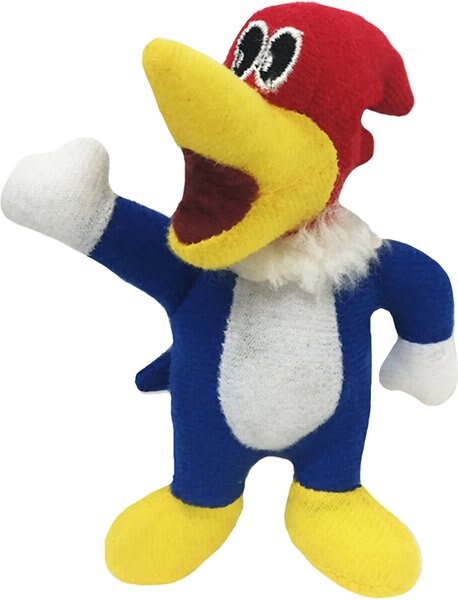 Multipet Woody Woodpecker Plush Cat Toy with Catnip