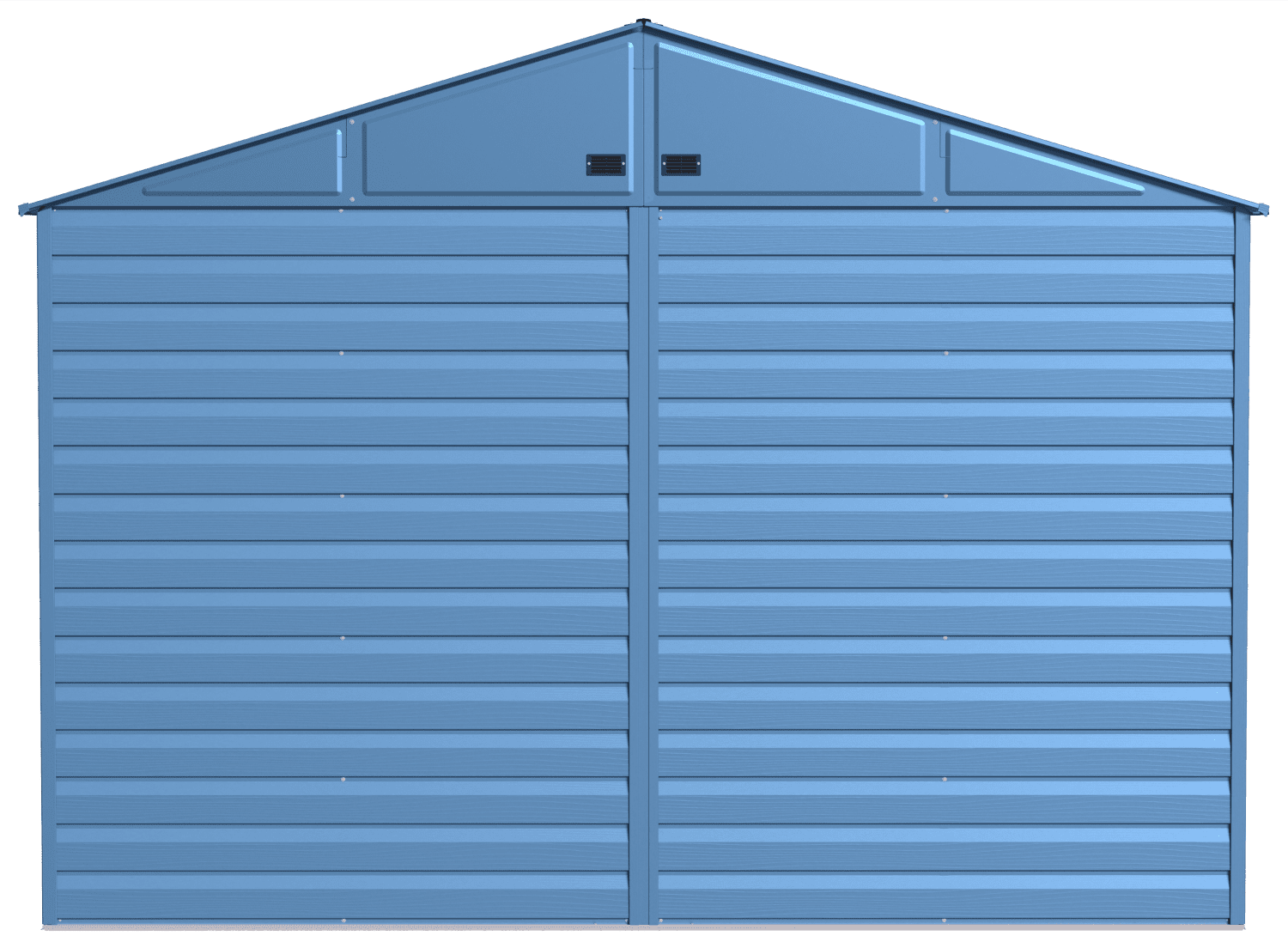 Arrow Select Steel Storage Shed, 10x14, Blue Grey