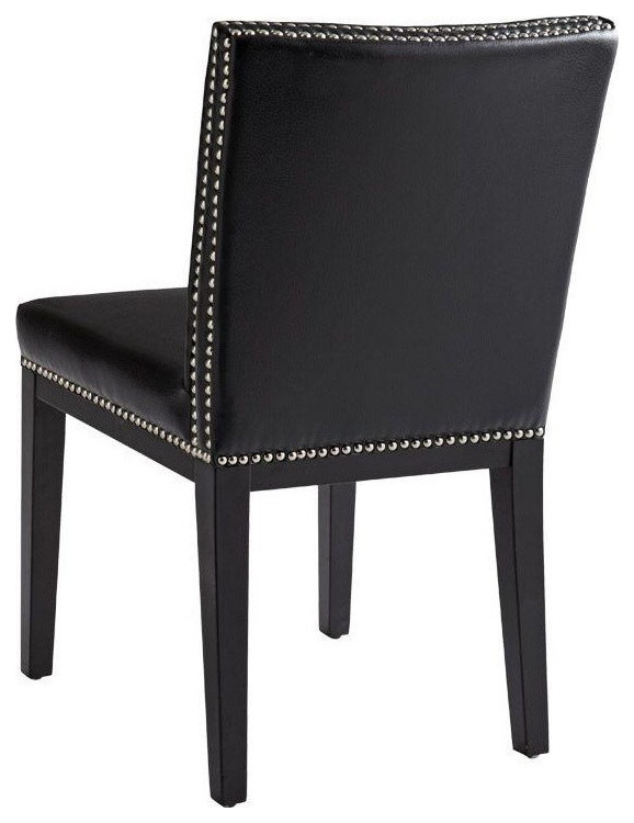 Marland Dining Chair Black  Set of 2   Transitional   Dining Chairs   by Virgil Stanis Design  Houzz