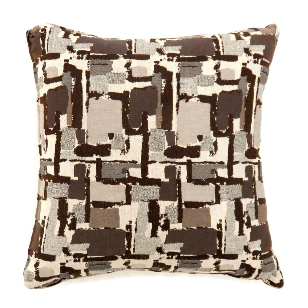 Wyon Contemporary Fabric Throw Pillows by Furniture of America (Set of 2)