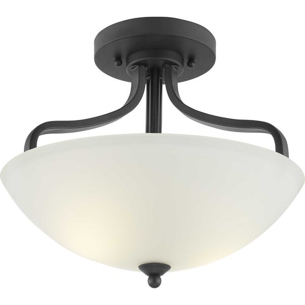 Progress Lighting Laird 3 Light 16 Wide Semi-Flush Bowl Ceiling